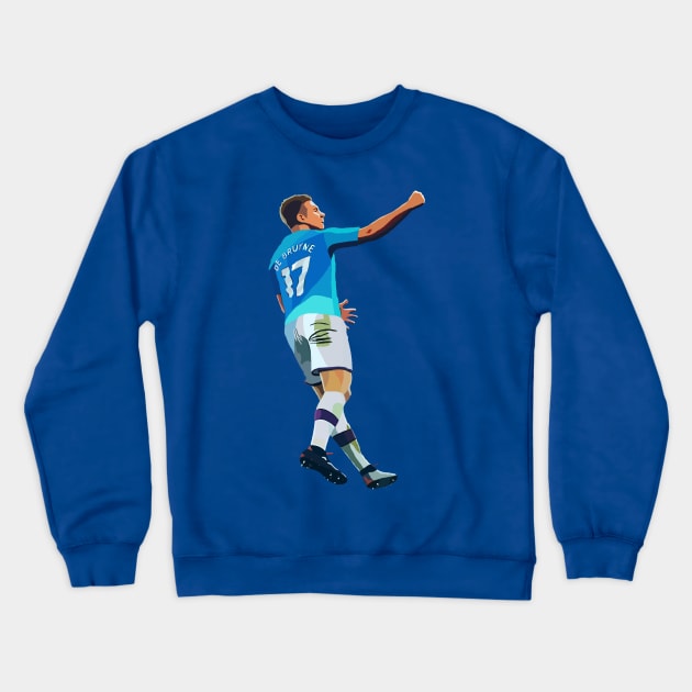 Kevin de Bruyne Crewneck Sweatshirt by Webbed Toe Design's